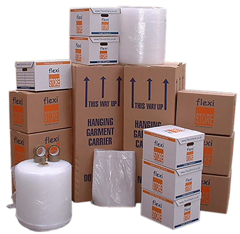 packing and sanitized moving